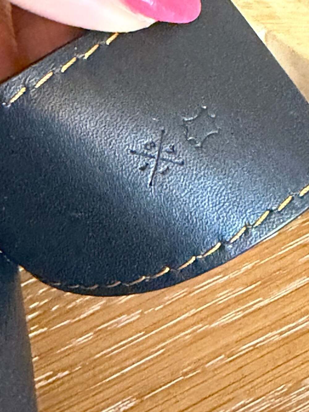 Coach Rogue 25 in Black Glovetanned Pebble Leather with Mustard Suede Lining - Picture 8 of 14